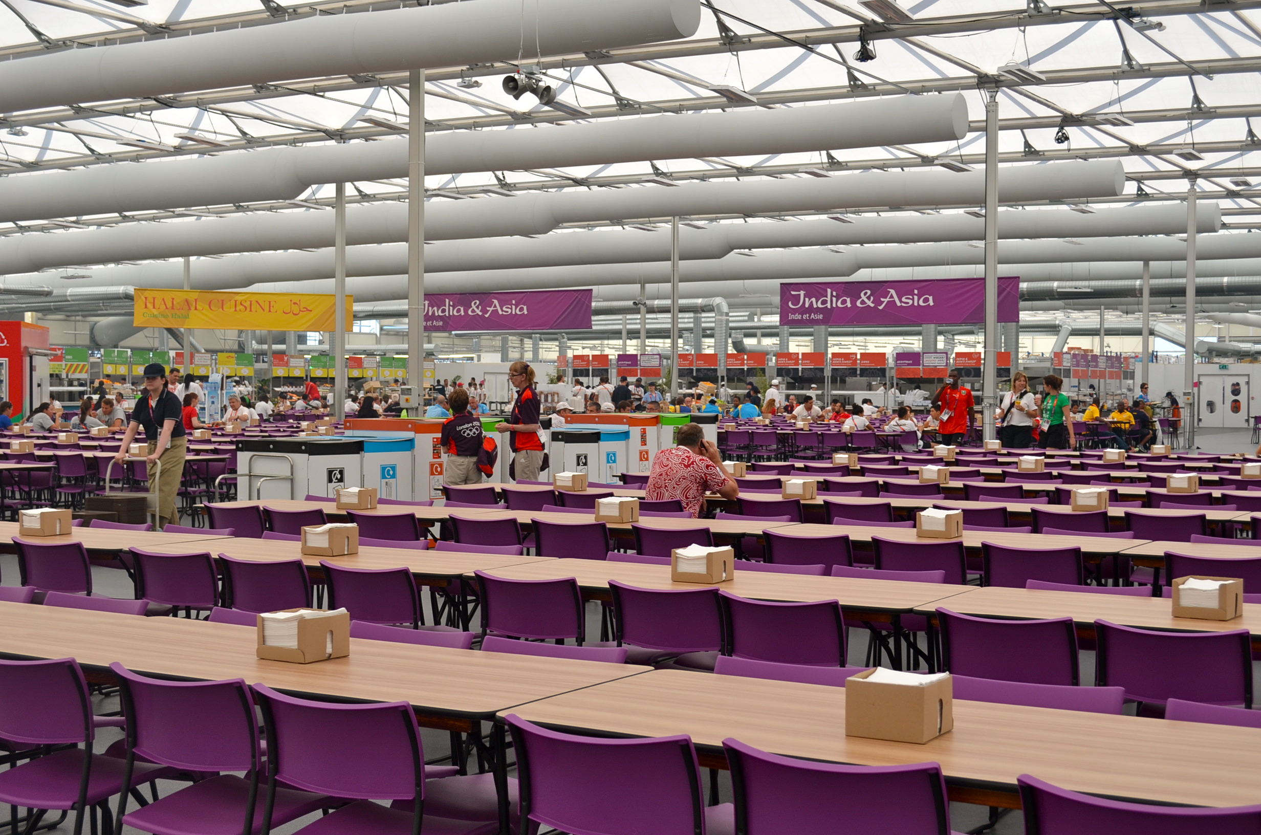 cafétéria village olympique