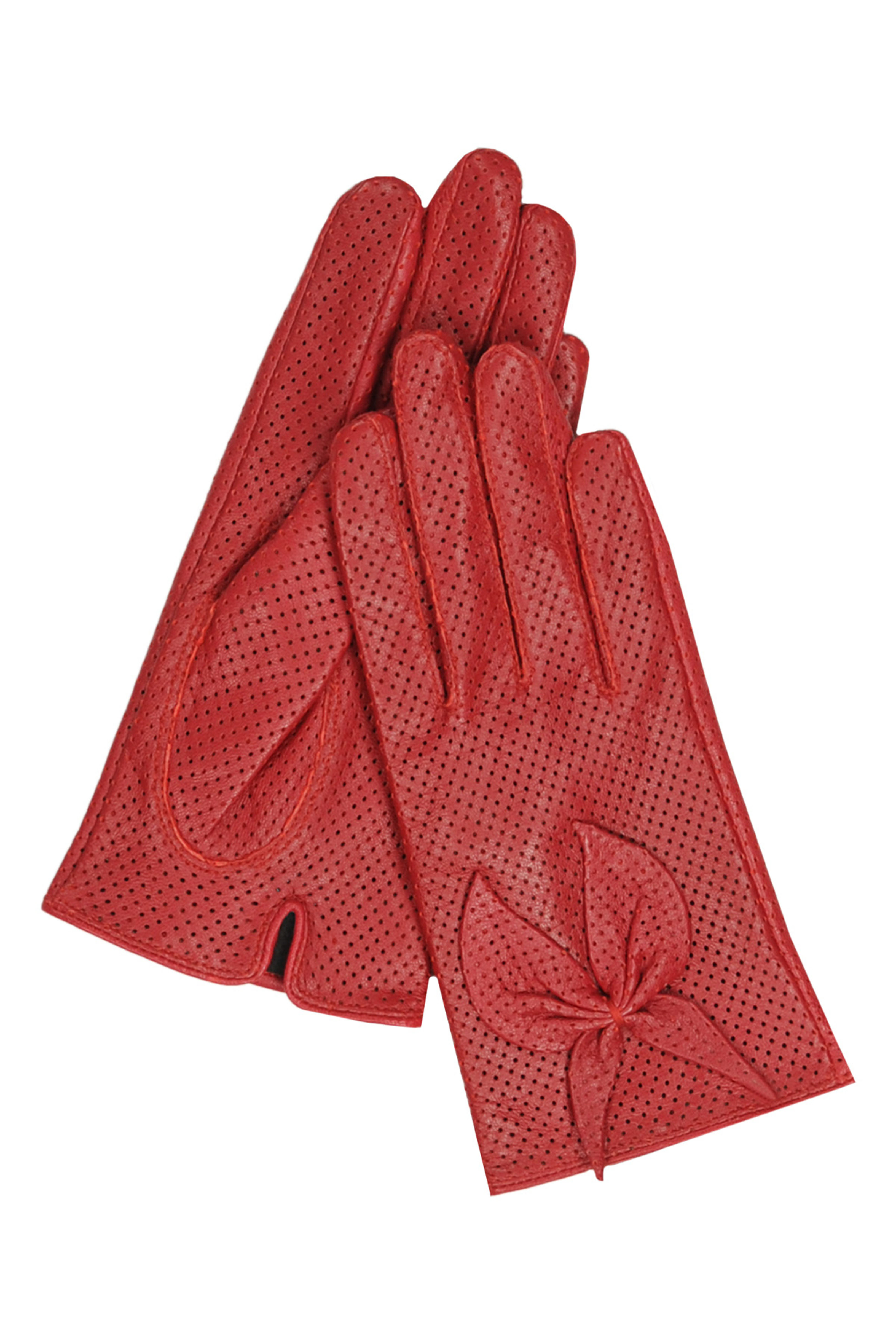 Gants rouge moyen