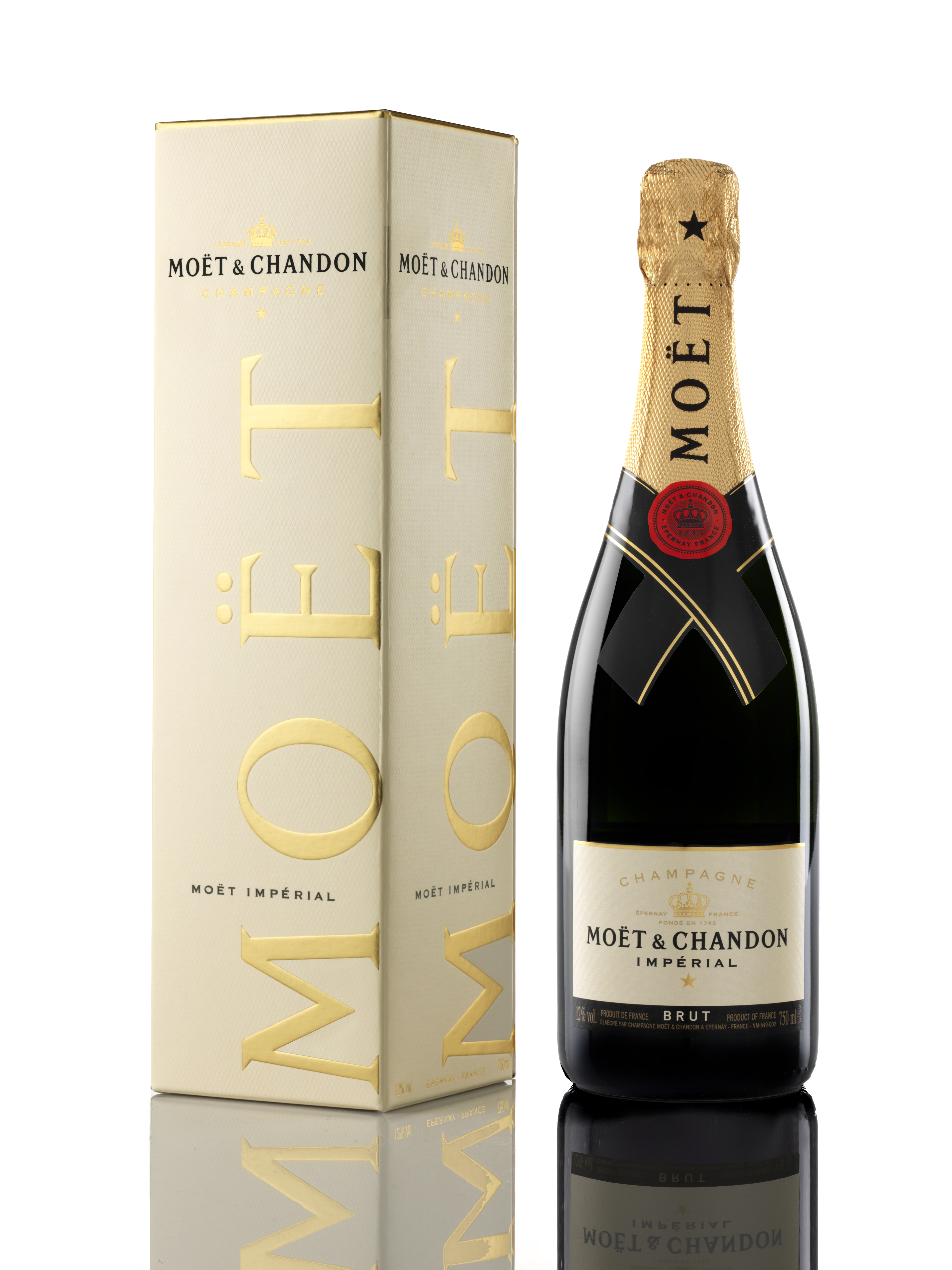 Champagne Moet Imperial Gift Box