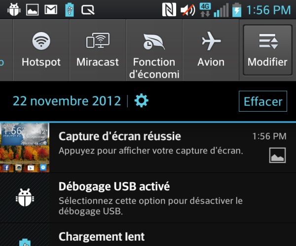 LG Optimus G - Interface