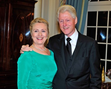 Hillary Clinton et Bill Clinton à Washington samedi dernier.