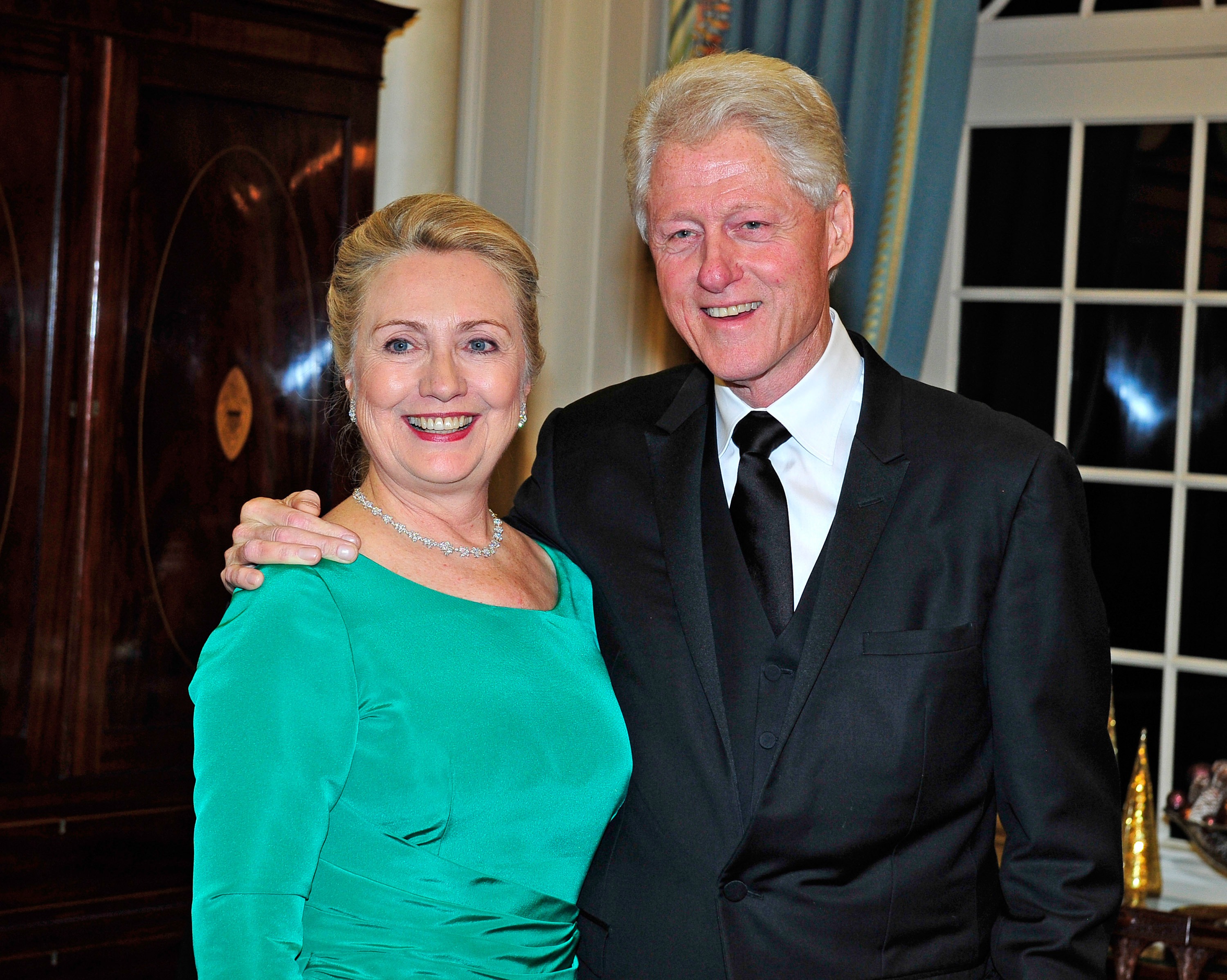 Hillary Clinton et Bill Clinton à Washington samedi dernier.