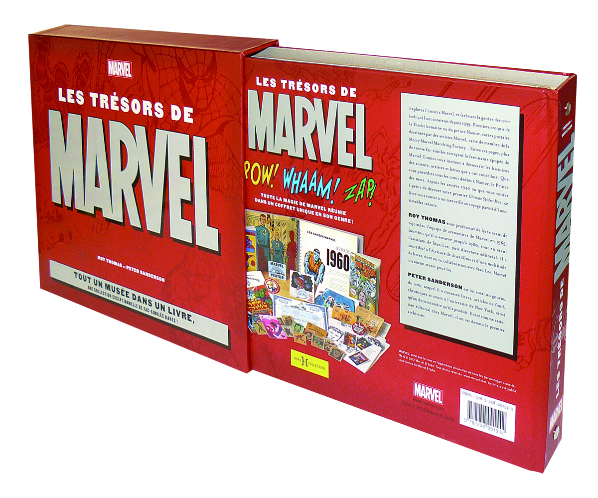 cahier Les trésors de Marvel