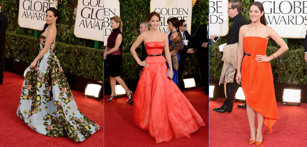 Lucy Liu, Jennifer Lawrence, Marion Cottillard