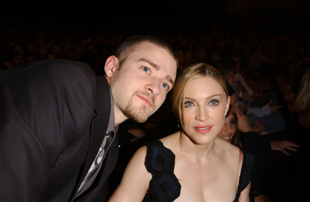 Justin Timberlake and Madonna