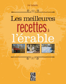 Livre Les meilleures recettes à l'érable