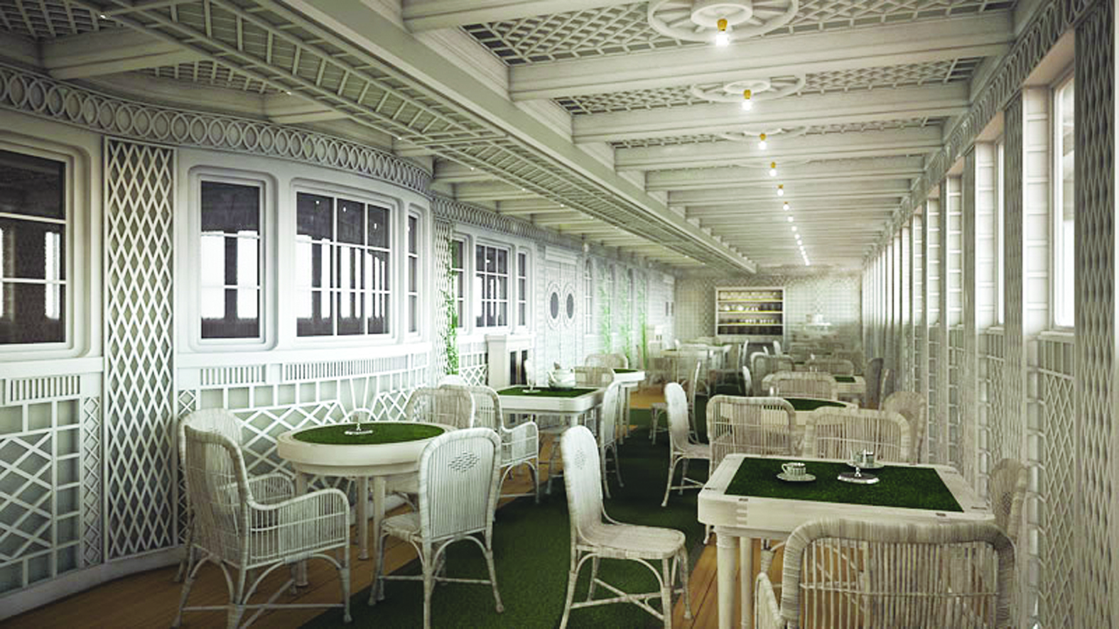 La conception artistique du «Café parisien»