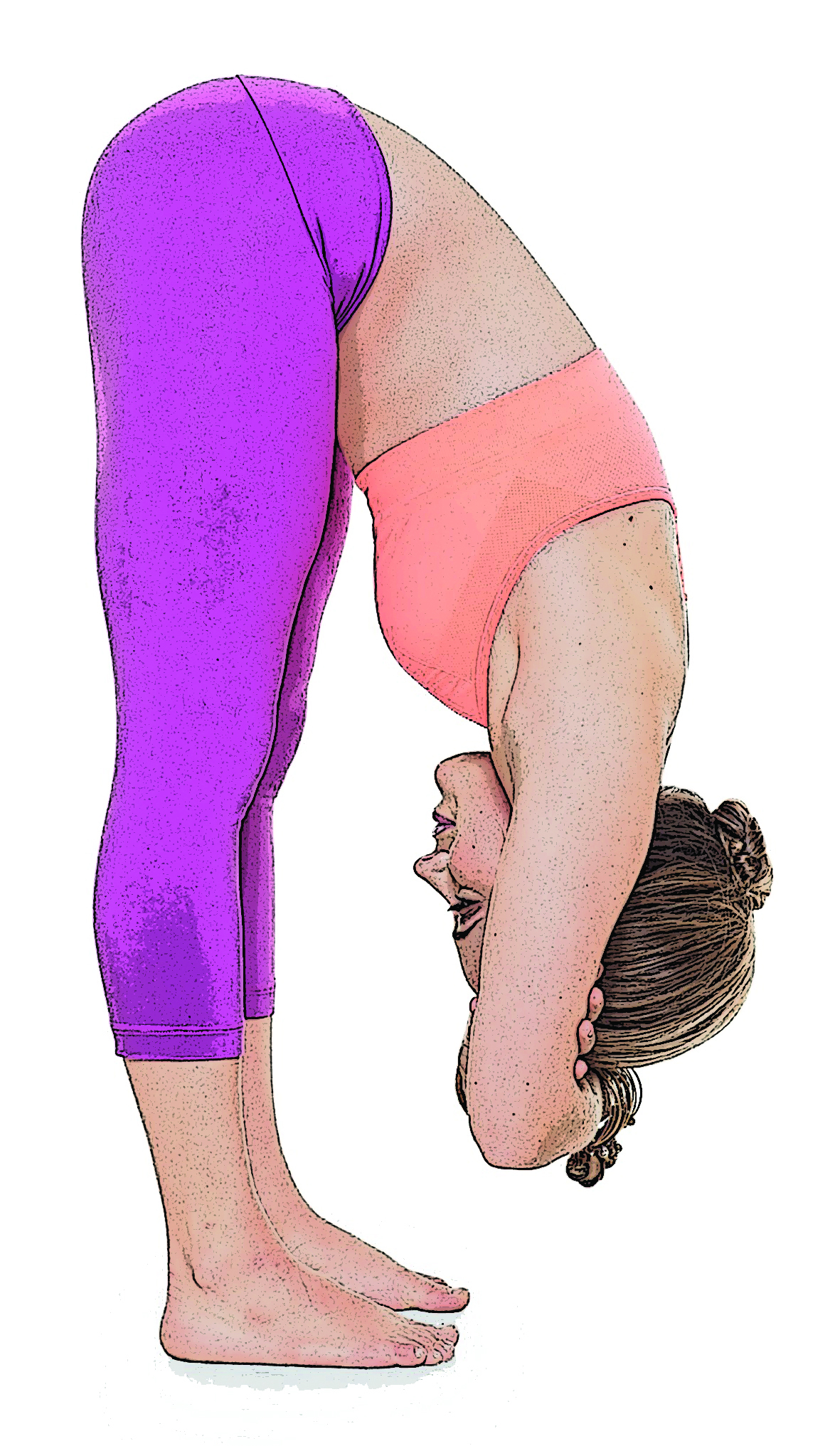 Depression Yoga  Stand Forw Fold
