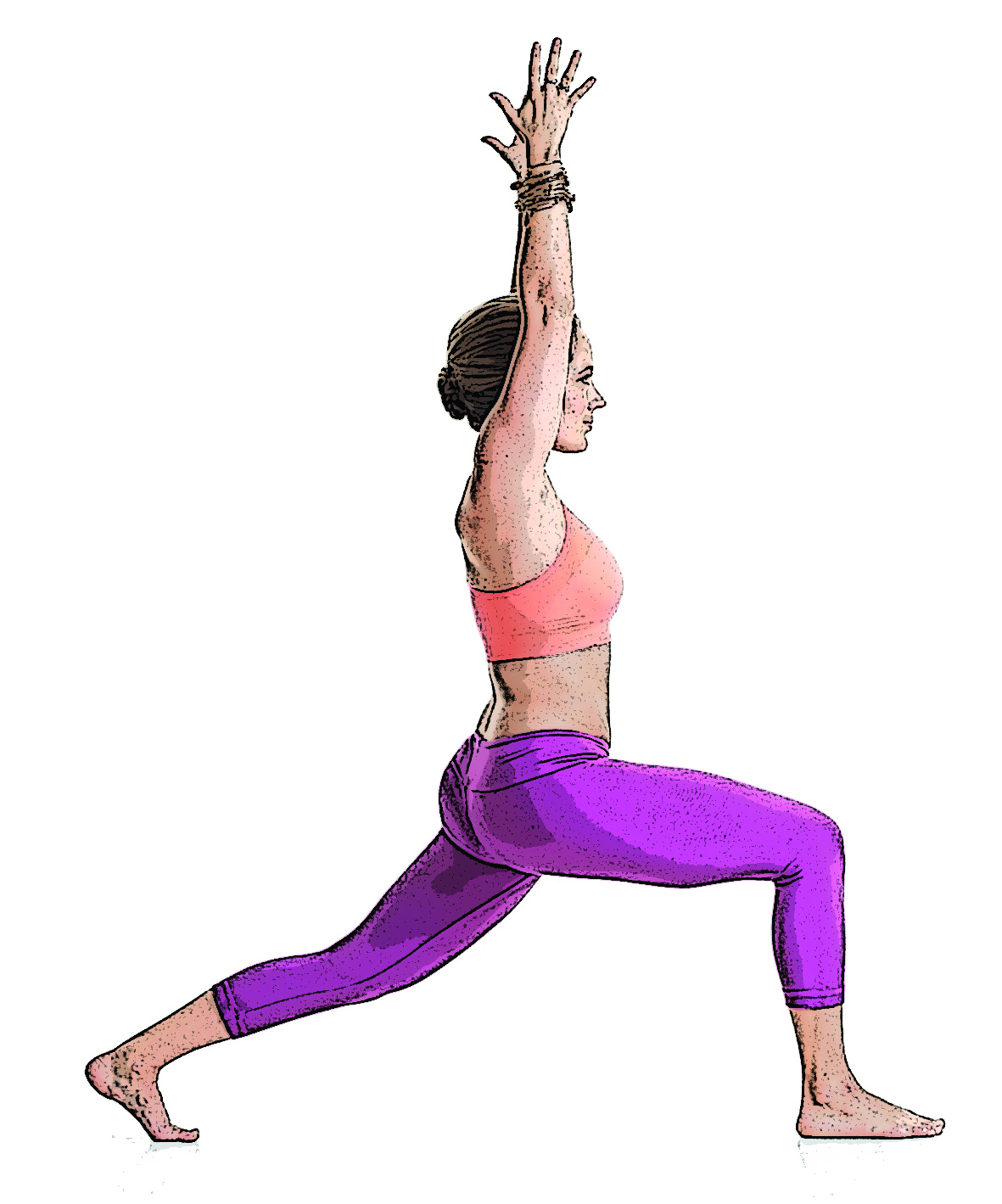 Depression Yoga Crescent