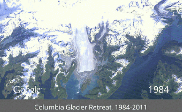 Columbia Glacier Retreat