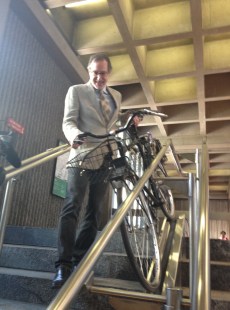 Michel Labrecque vélo métro Viau