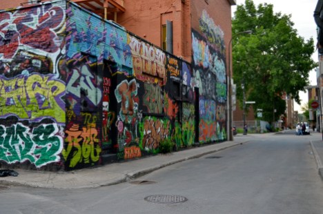 graffitis rue Boisbriand