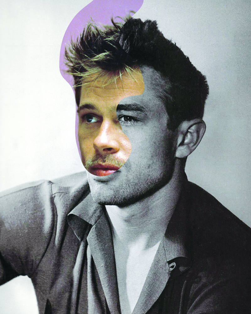 Brad Pitt and James Dean