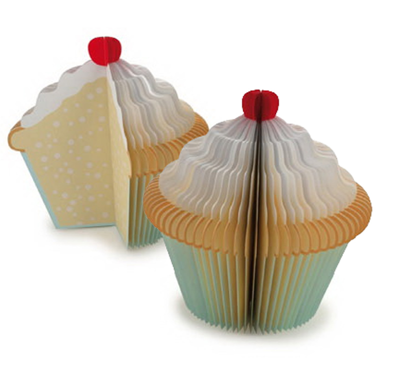 bloc mémo cupcake