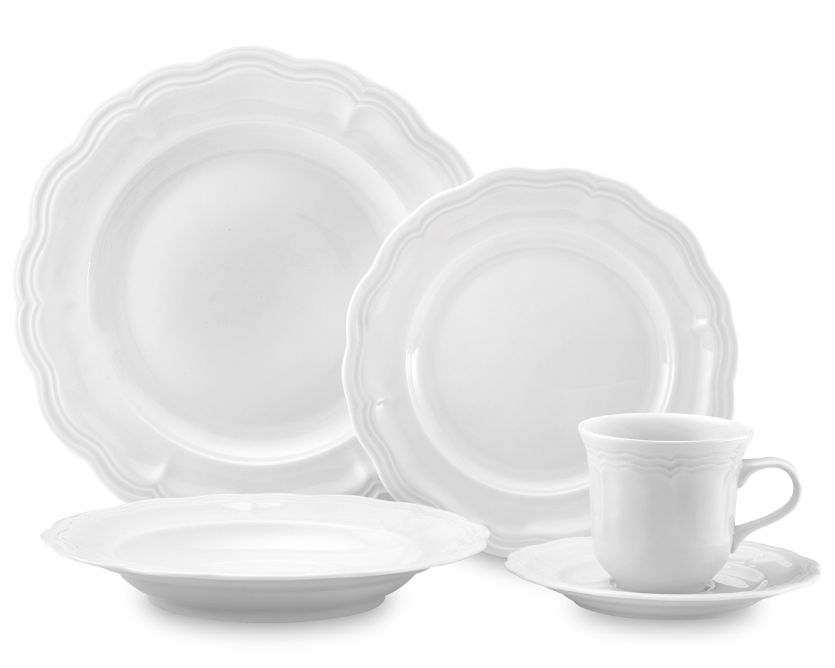 pillivuyt queen anne porcelain dinnerware