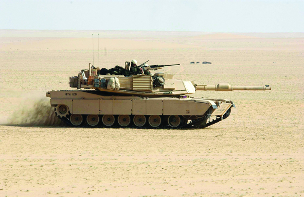 U.S. Troops Conduct Live Fire Exercise Near Iraqi Border