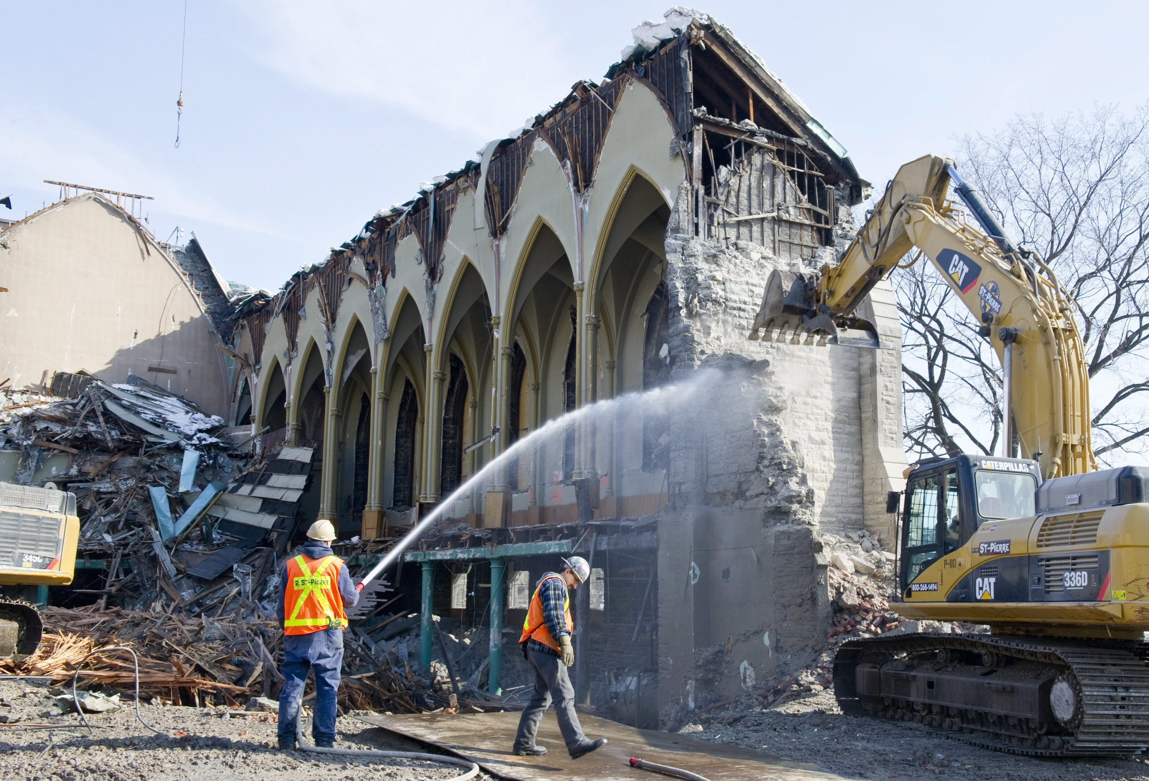 Church Demolition 20110217