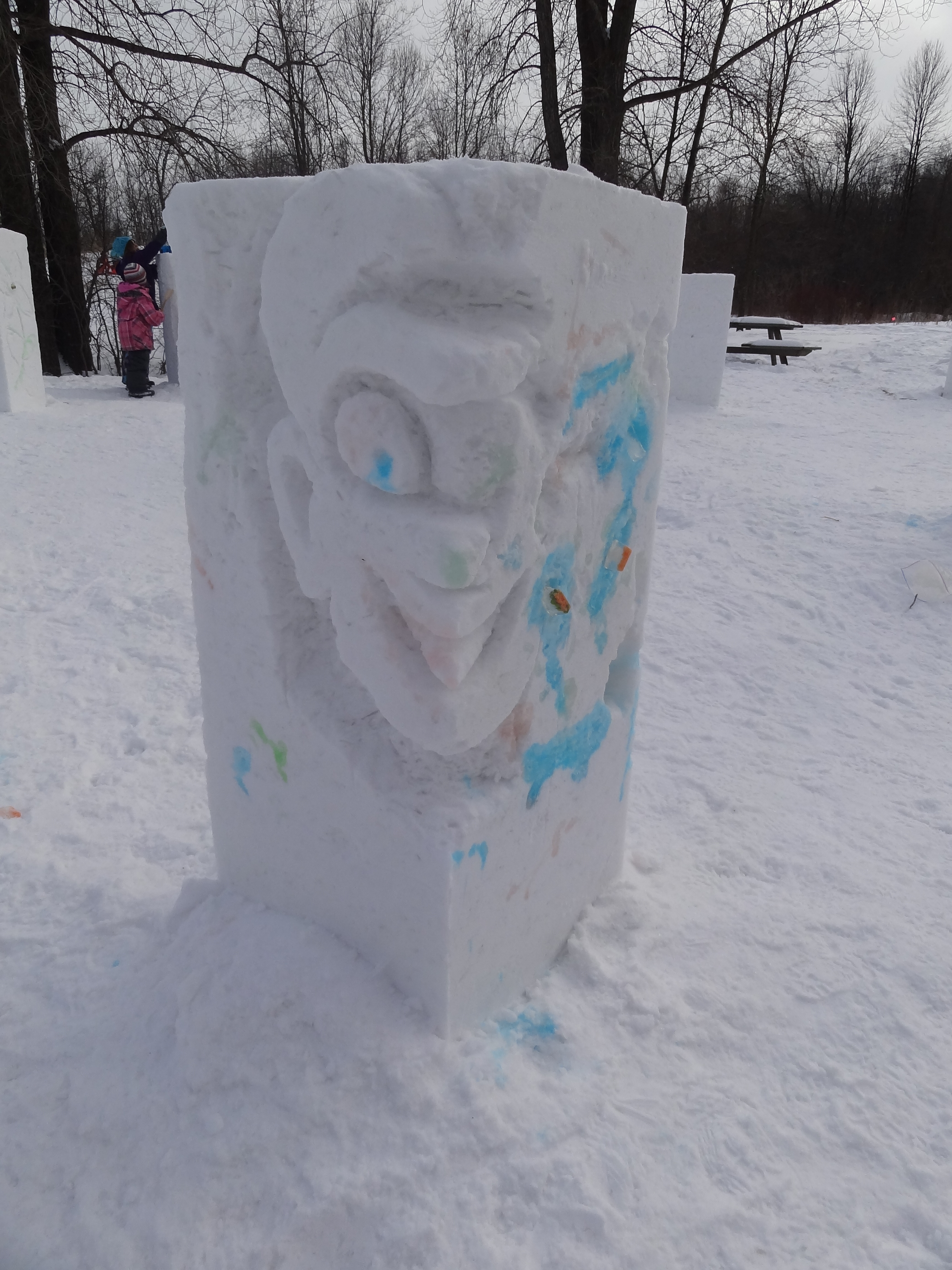 Hiver Sculptures neige