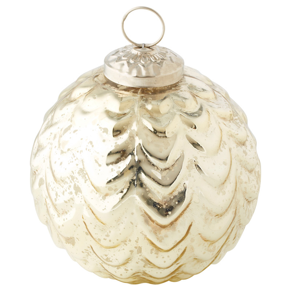 indigo Mercury Ornament