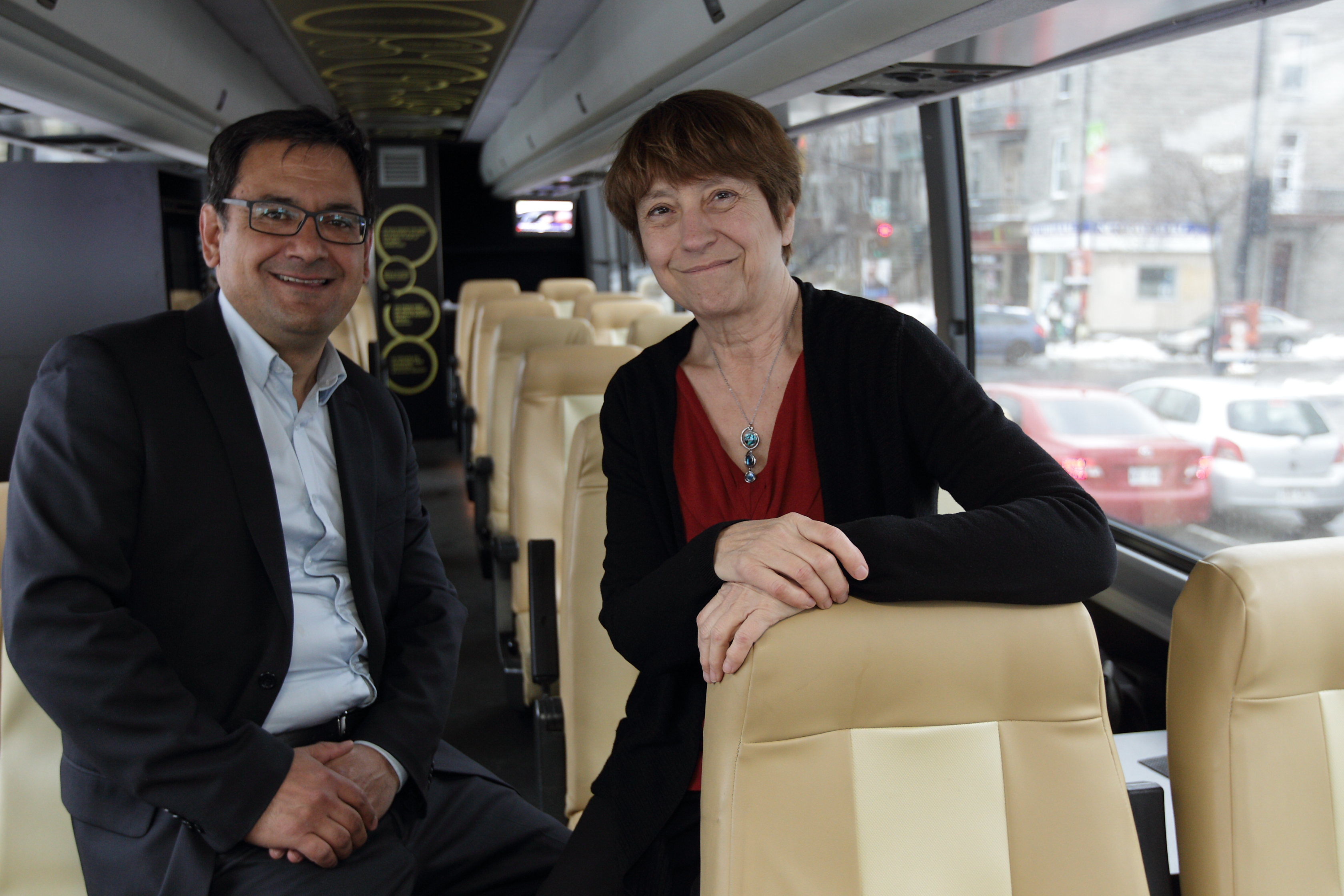 Andr&eacute;s Fontecilla et Fran&ccedil;oise David