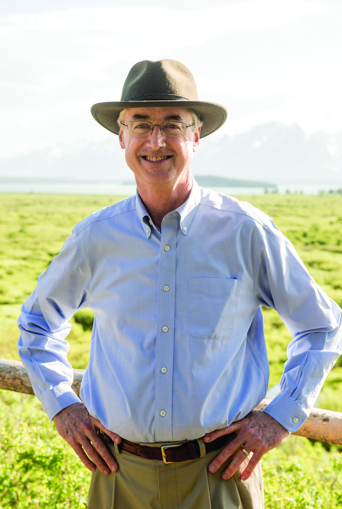 Jim Leape after the WWF annual conference held at Jackson Lake Lodge, Grand Teton National Park, Wyoming, U.S.A. Jun 9-14th 2013