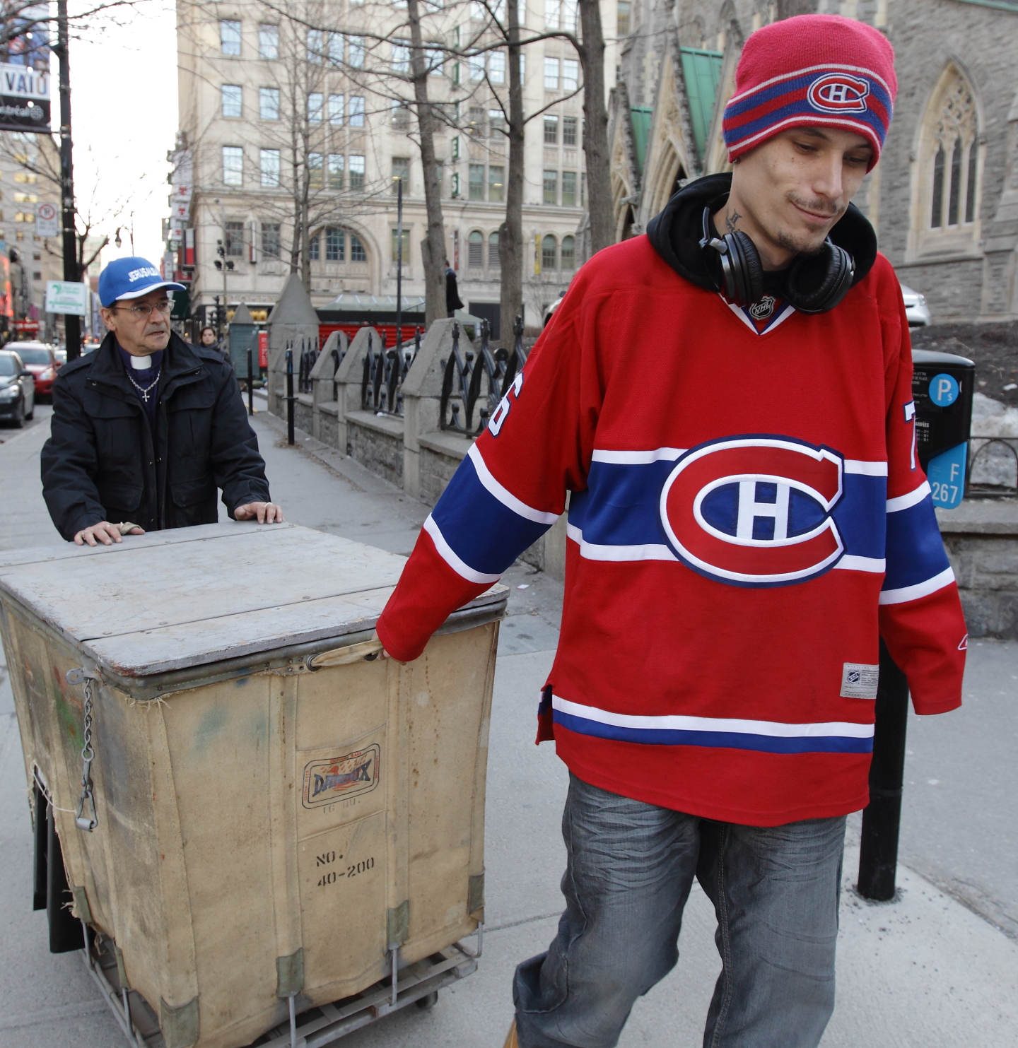 Claude Paradis et Kevin Cardin