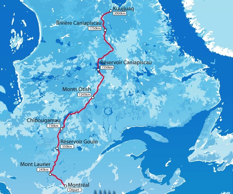 trajet Projet Karibu