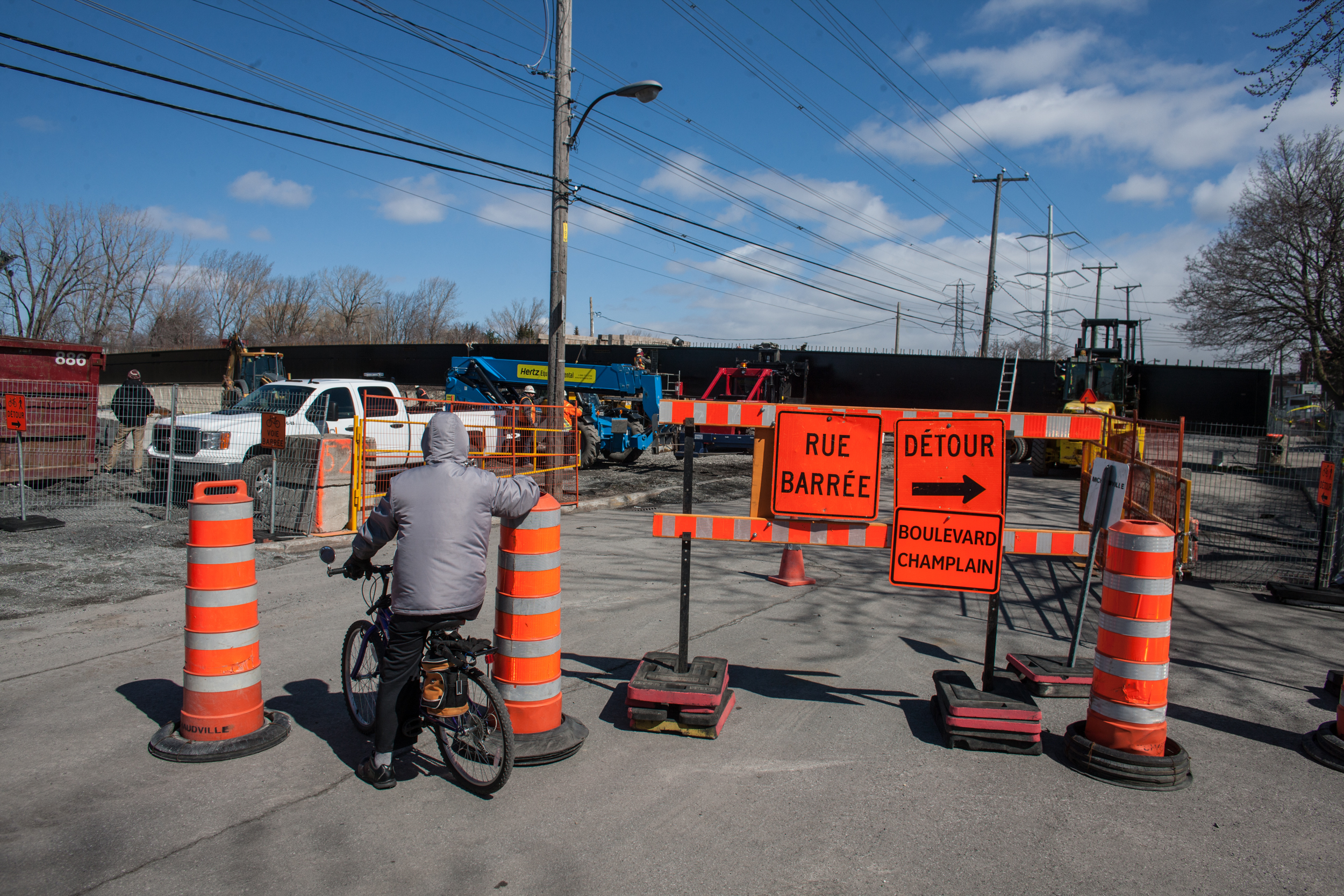 Tour des pistes cyclables en chantier à LaSalle en 2023