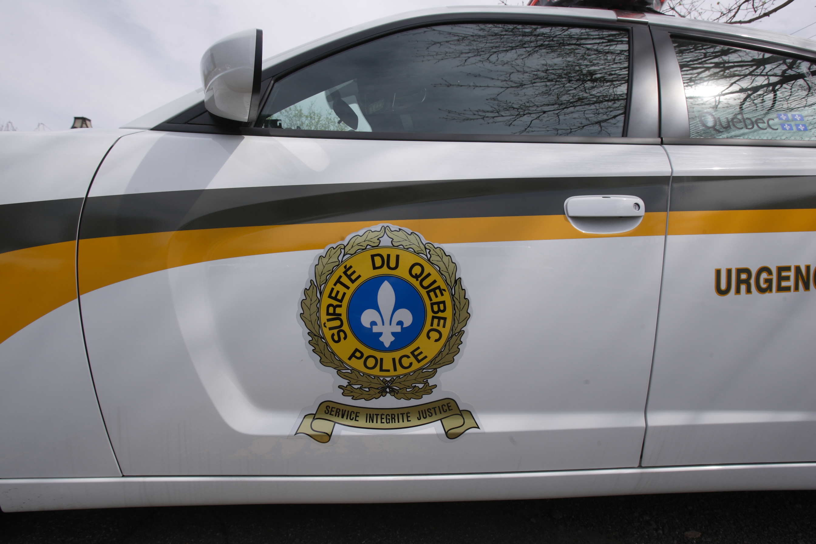 Une voiture de la Sûreté du Québec