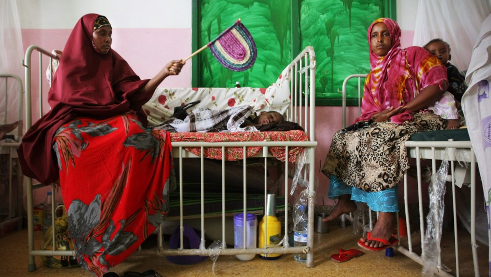 Victimes de la famine en Somalie