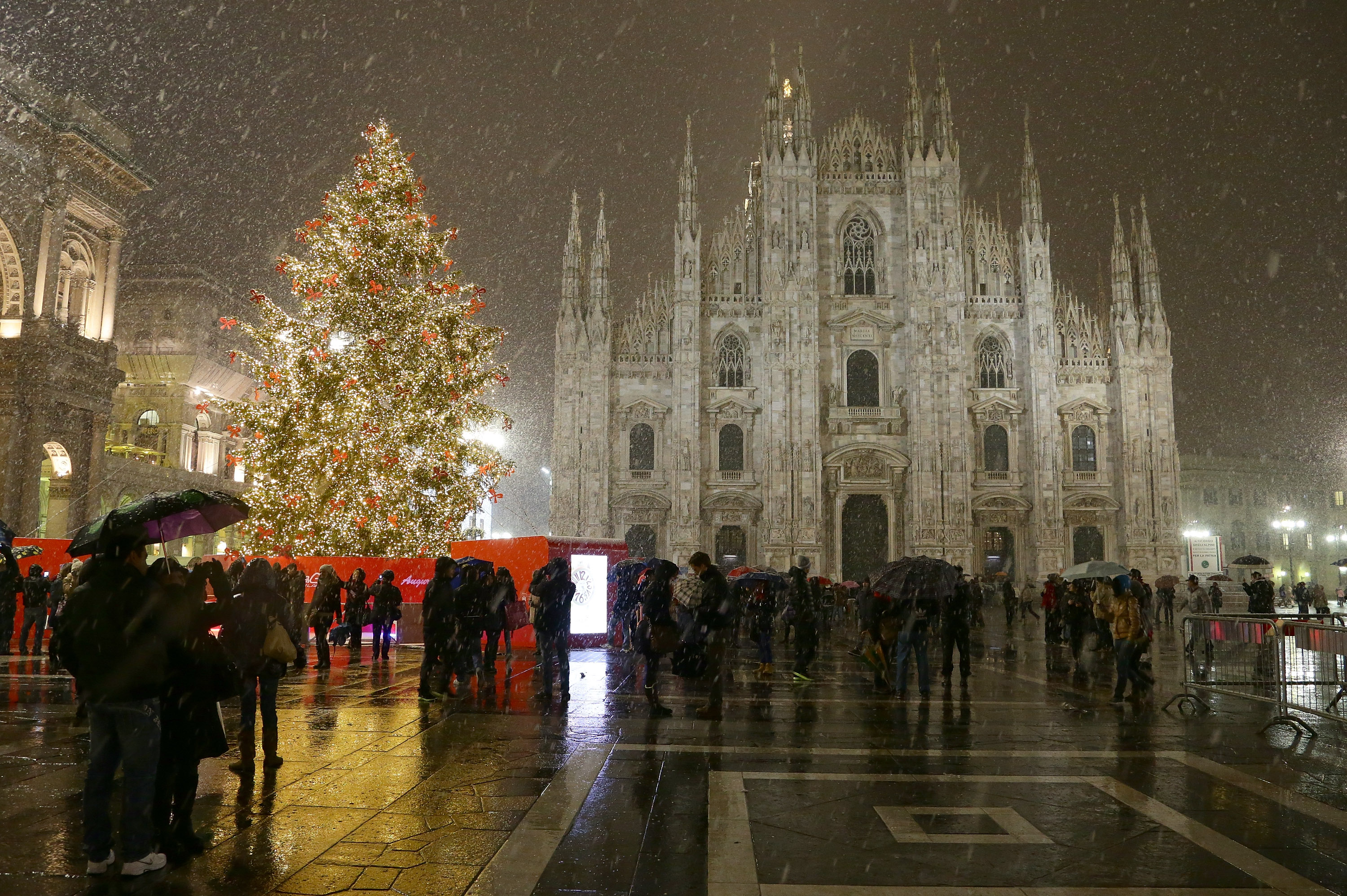 Décorations de Noël à Milan Journal Métro