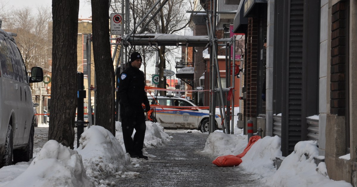 Une tentative de meurtre à Montréal