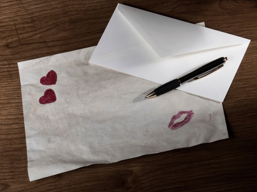 lettre amour perdu