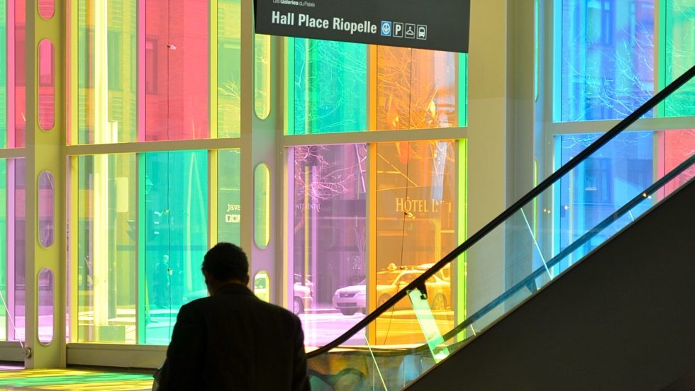 Le Palais des congrès, à Montréal