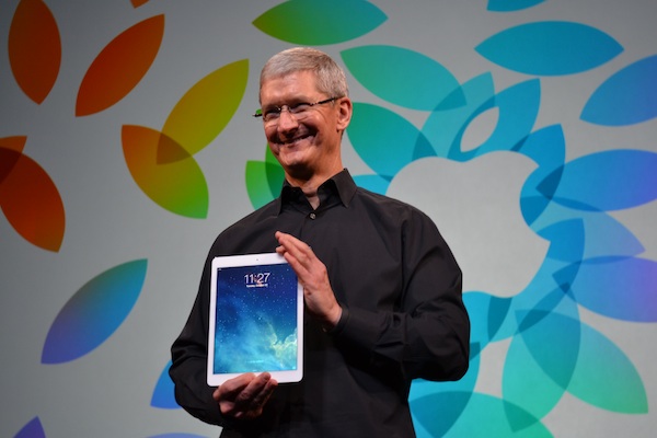 Tim Cook présente le nouvel iPad Air