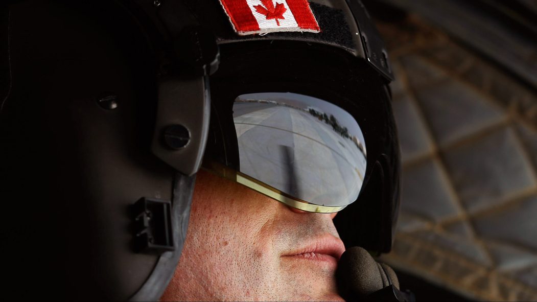 Un soldat de l'Armée canadienne