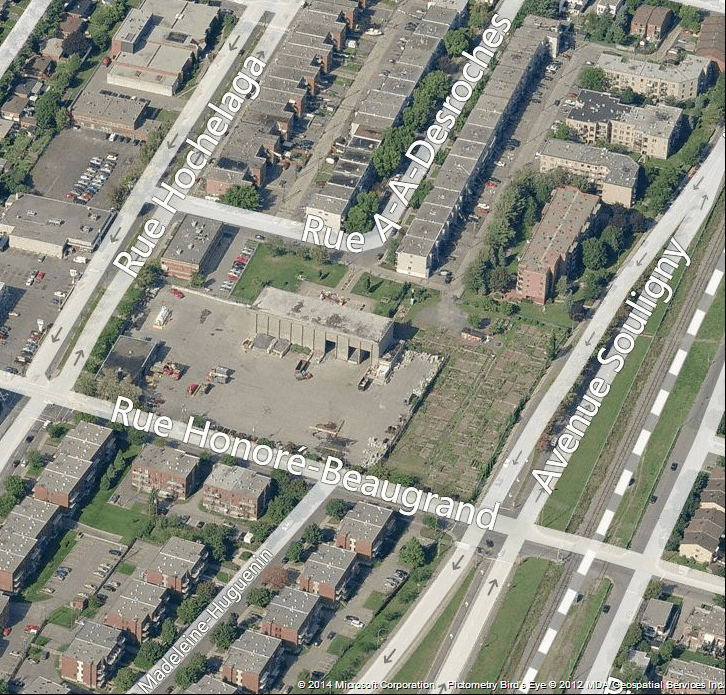 Le site HonoréBeaugrand fait place à un développement résidentiel