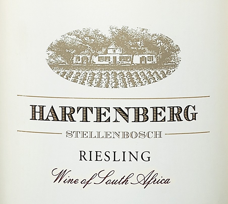 Vin de la semaine: Hartenberg riesling 2010