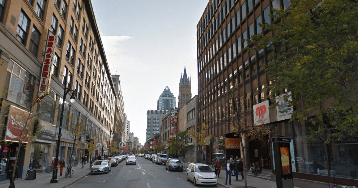 La rue SainteCatherine donnera une place accrue aux piétons La rue SainteCatherine donnera une place accrue aux piétons