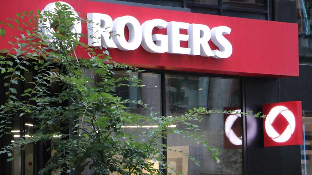 Un magasin de l'entreprise de télécommunications Rogers