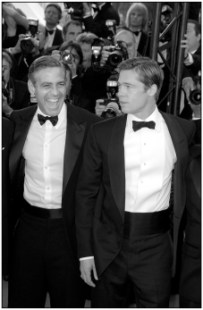 Georges Clooney Brad Pitt