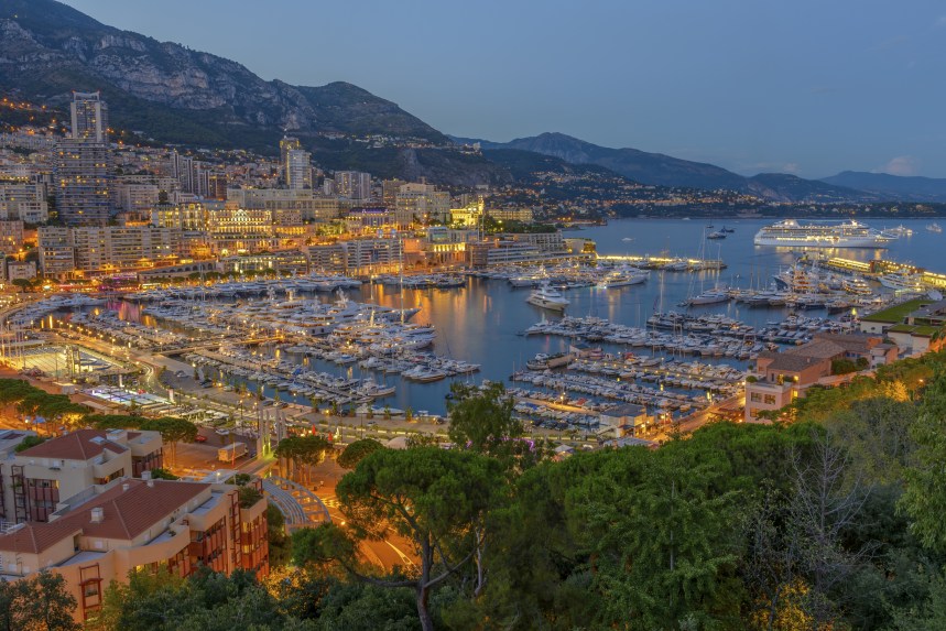 Monaco, un petit paradis bleu