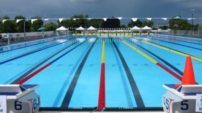 Le bassin olympique construit au parc Jean Drapeau sera déménagé au parc Hans-Selye de Rivière-des-Prairies. 