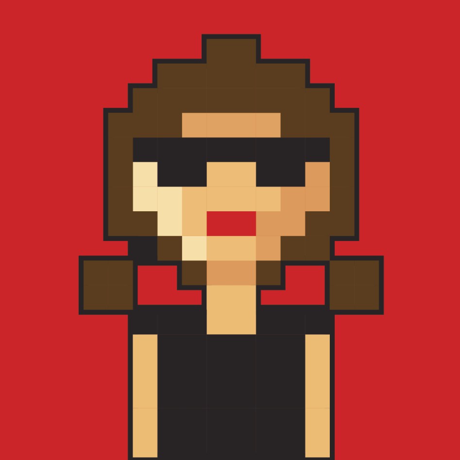 Jeux vidéo - Femmes pixélisées