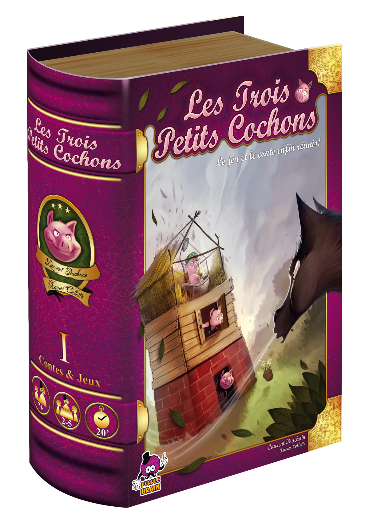 jeux 3 petits cochons
