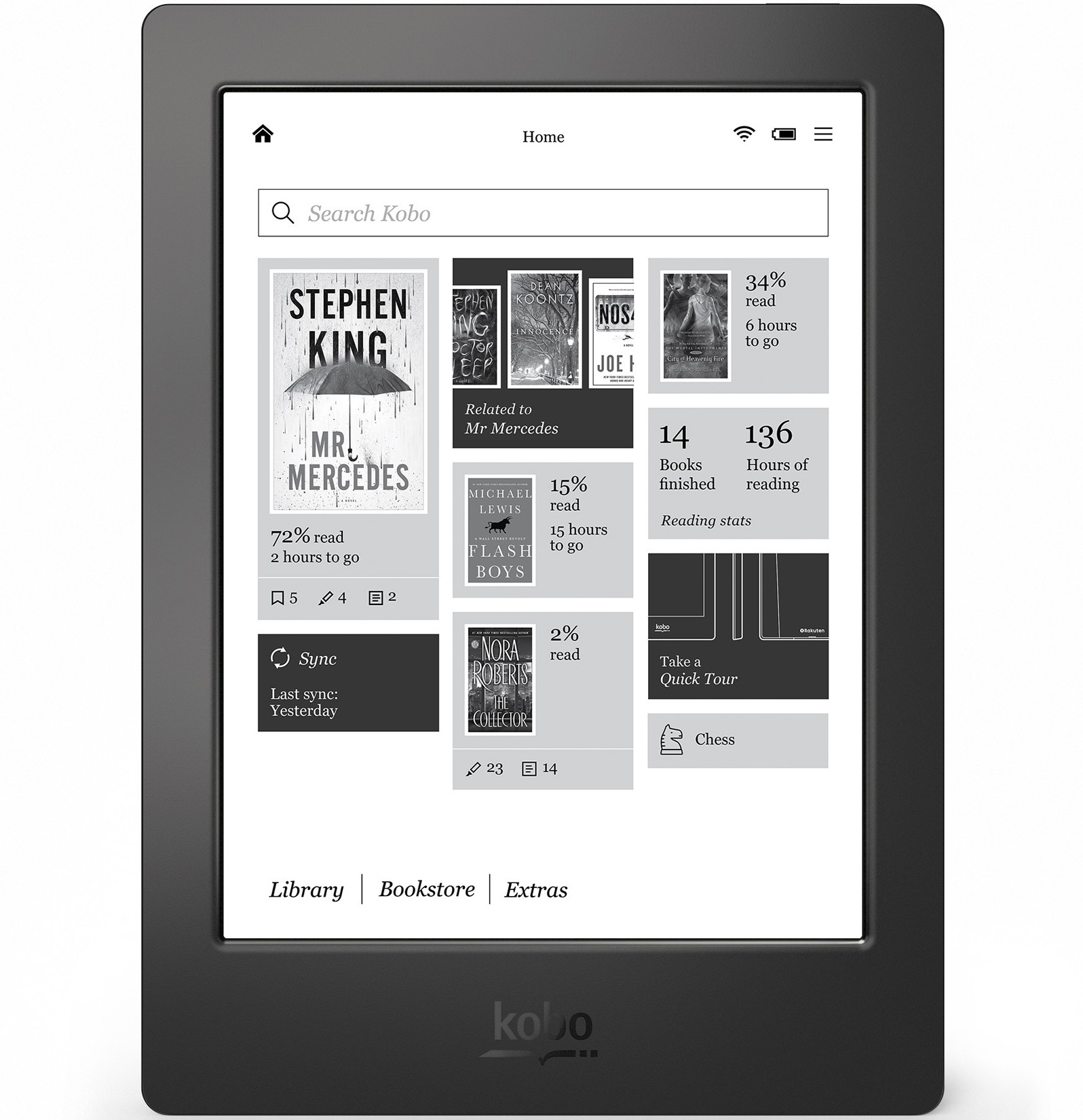 Kobo aura h2O