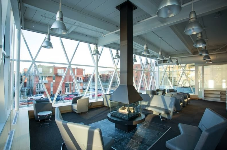 Solarium de la biblioth&egrave;que Marc-Favreau