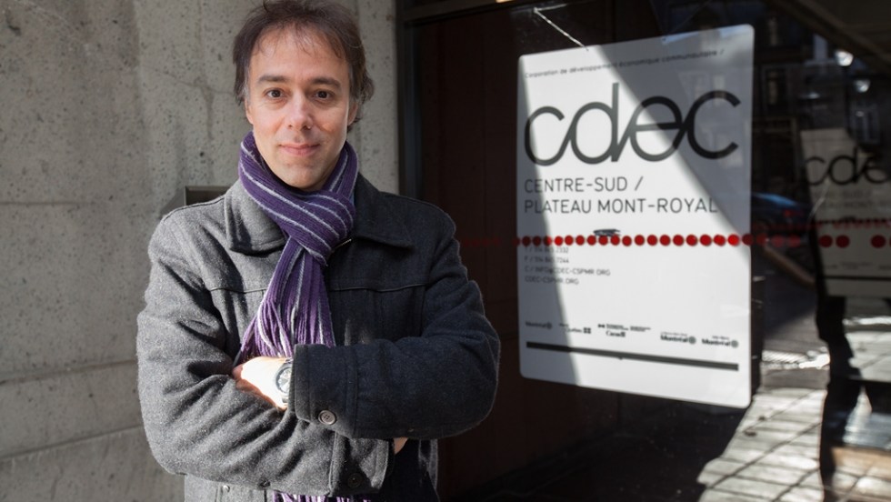 Luc Rabouin président de la CDEC Plateau Mont-Royal