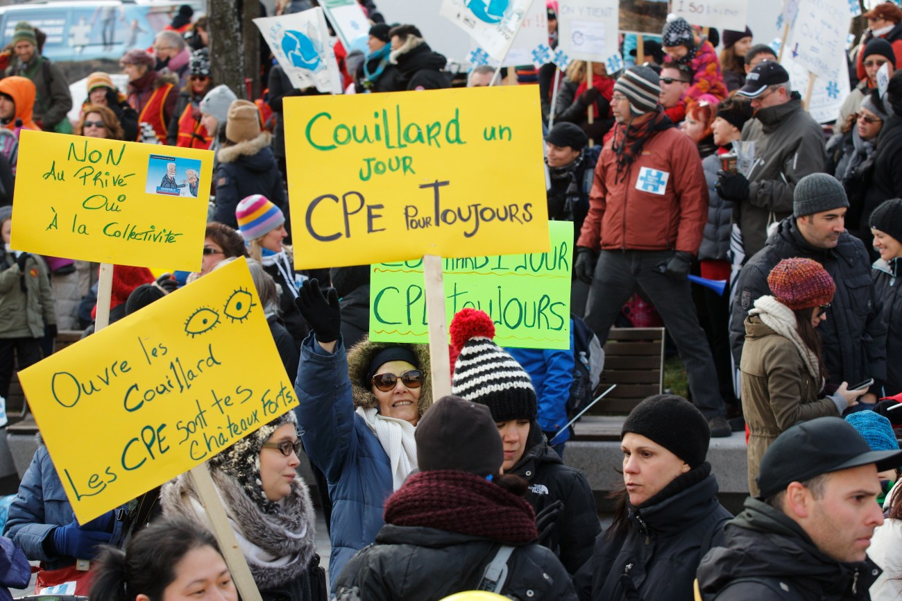 Manifestation CPE 9 novembre