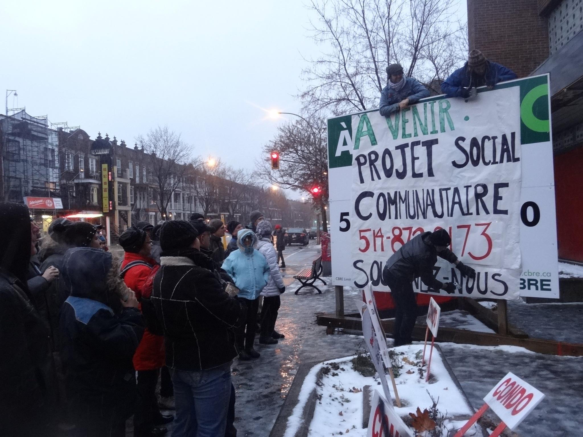 Rassemblement Hôpital chinois